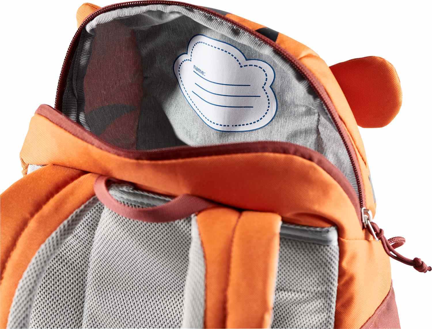 deuter Kinderrucksack Kikki mandarine-redwood