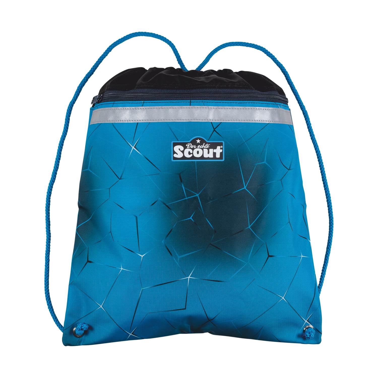 Scout Neo Schulranzen-Set 4 teilig Exklusiv Safety Light Polar Blue